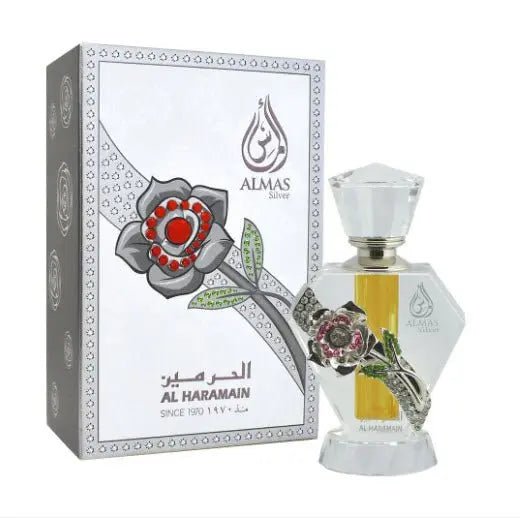 Almas Silver 10ml Perfume Oil Al Haramain Perfumes — view 1