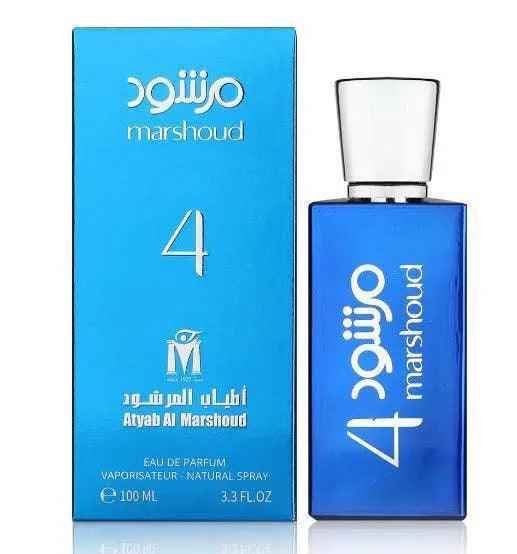 Marshoud 4 Blue Perfume For Unisex 100ml by Atyab Al Marshoud Perfumes — view 1