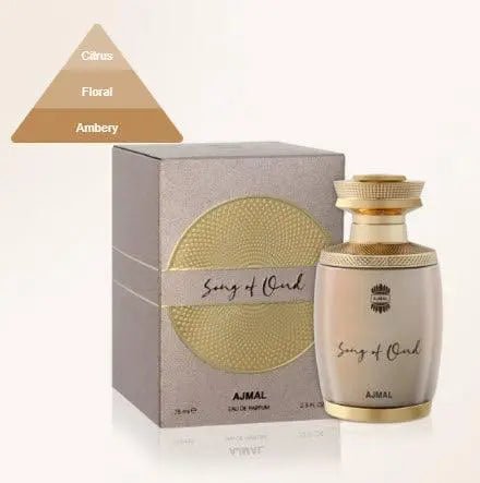 Song Of Oudh Spray Perfume For Men And Women 75ml By Ajmal Perfume — view 1