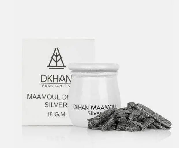Maamoul Dkhan Silver 18gm Incense by Dkhan Fragrance — view 1
