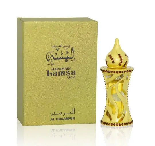 Lamsa Gold 12ml Perfume Oil Al Haramain Perfumes — view 1