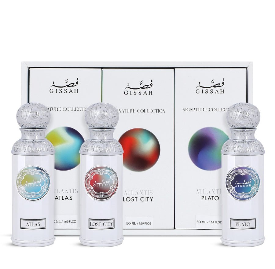Atlantis Collection 3x50ml Perfume By Gissah Perfume — view 1