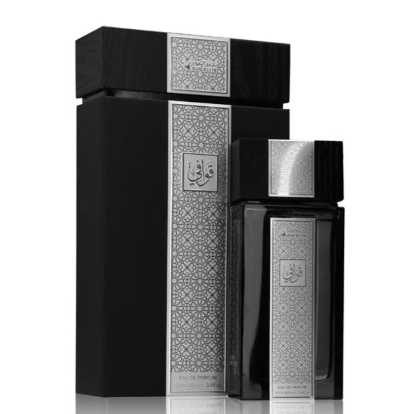 Qawafi Black Perfume 100ml For Men By Oud Elite Perfumes — view 1