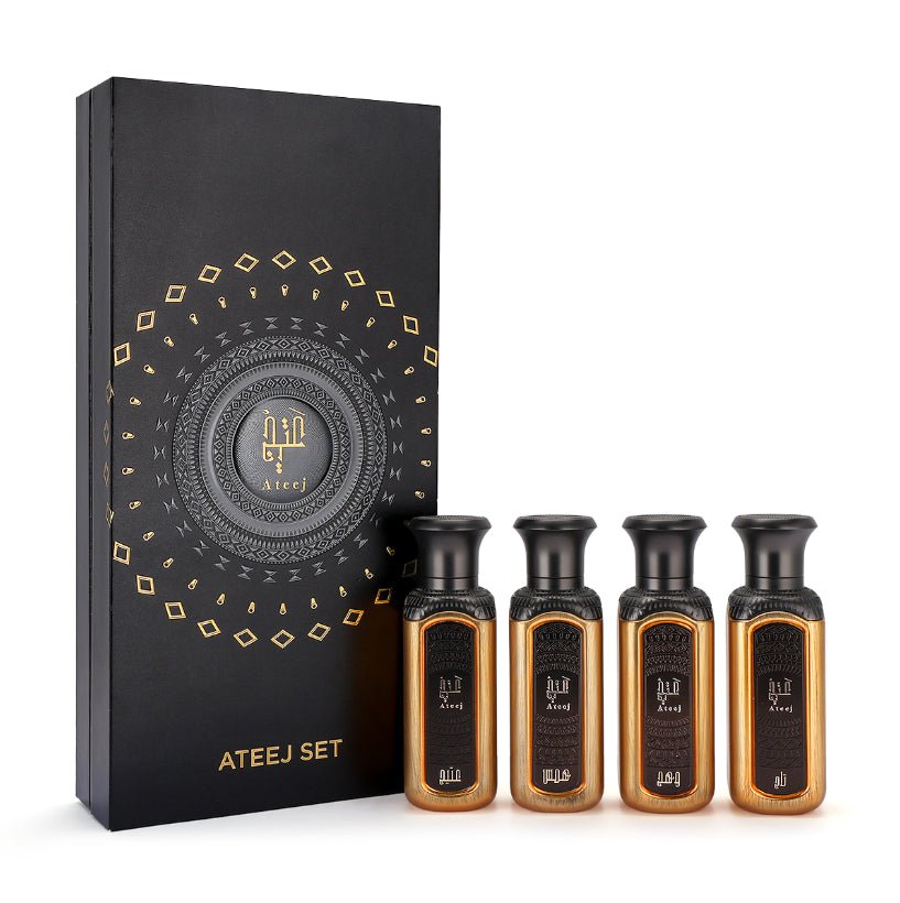 Ateej Mini Set Black- 4x50ml Perfume by Ateej Perfume — view 1
